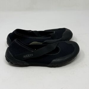 Keen Roatan Water Shoes Womens 9 Black Neoprene Mary Jane Slip On Closed Toe